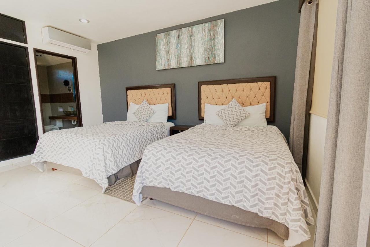 Stone Aparments Hotel Bacalar Buitenkant foto