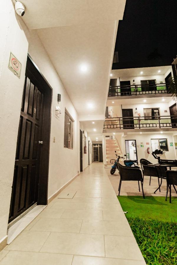 Stone Aparments Hotel Bacalar Buitenkant foto